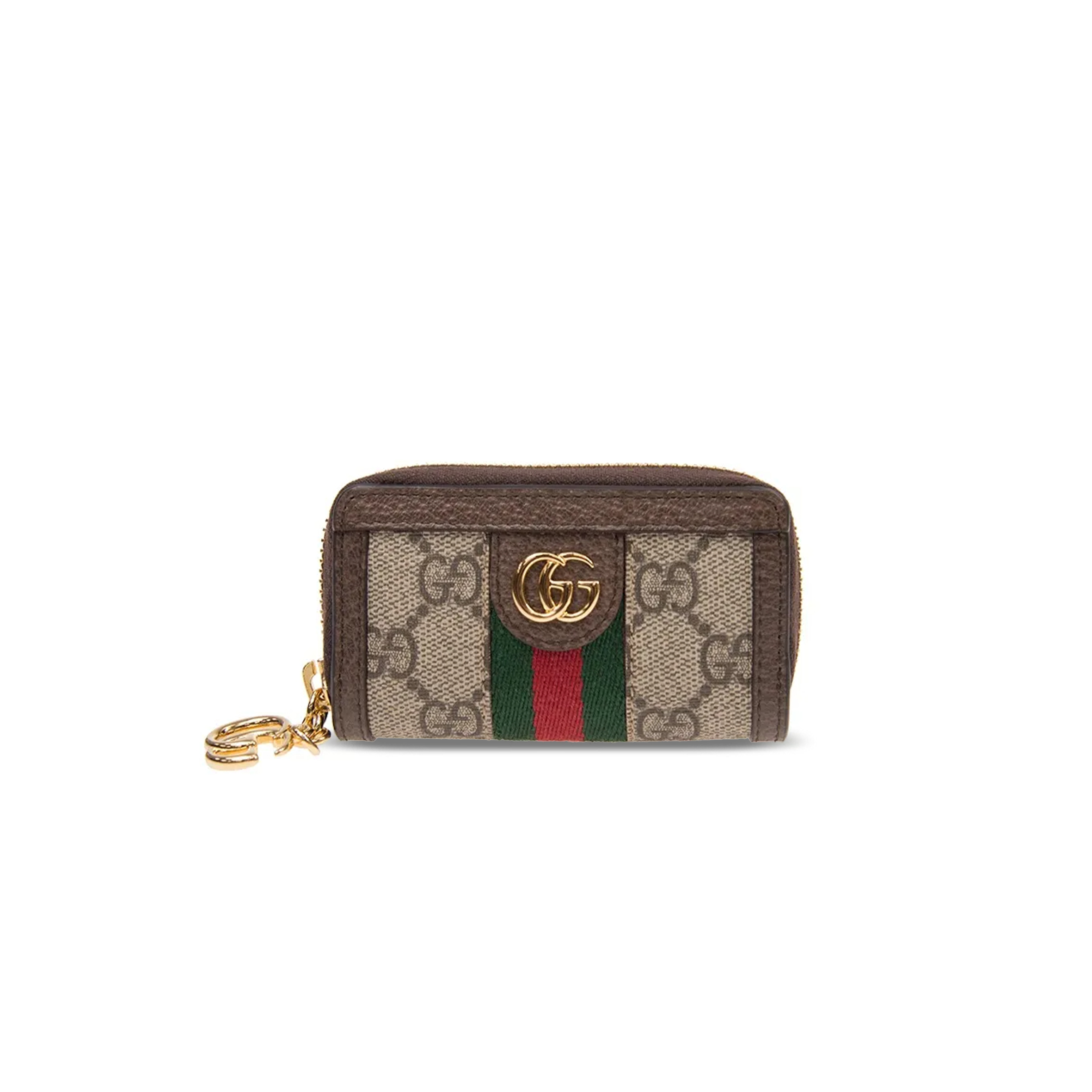GUCCI OPHIDIA WALLET 523157 (10.5*6.5*2.5cm)